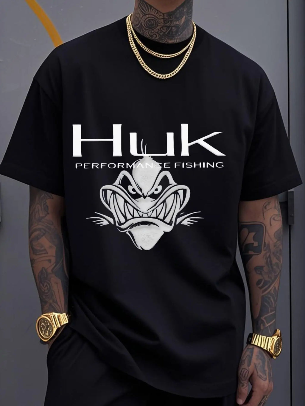 Retro High Street Short-sleeved T-shirt