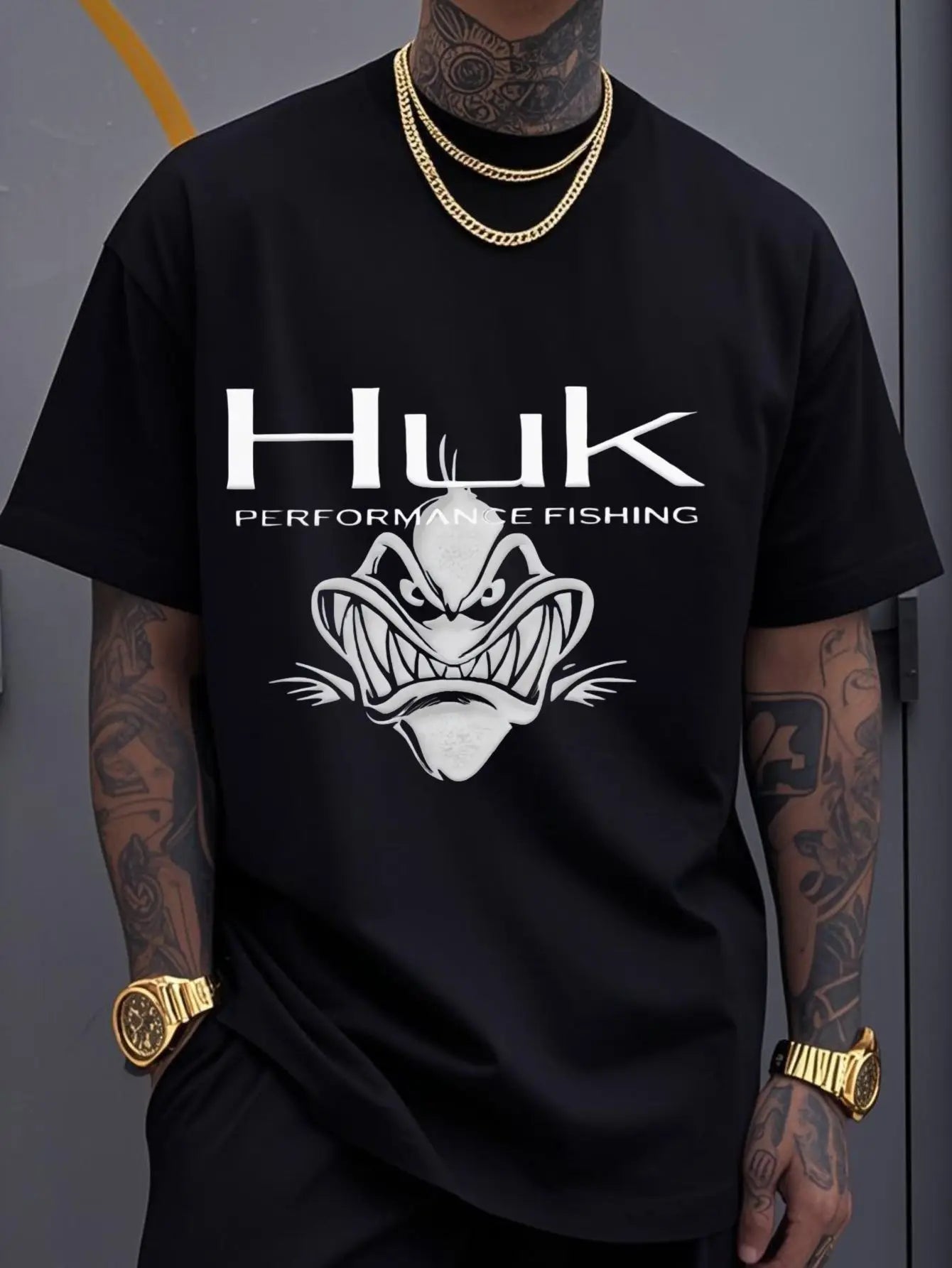 Retro High Street Short-sleeved T-shirt