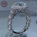 925 Silver Halo Ring