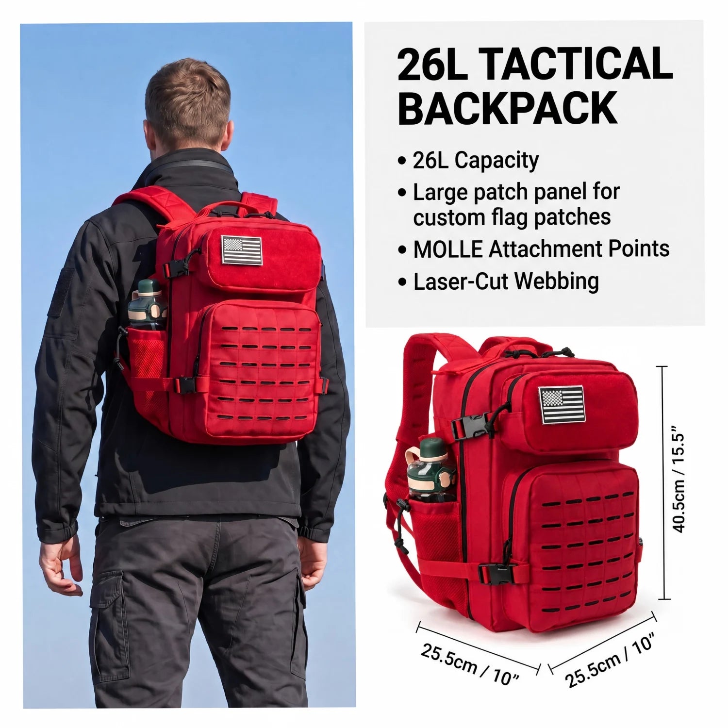 26L Tactical Backpack