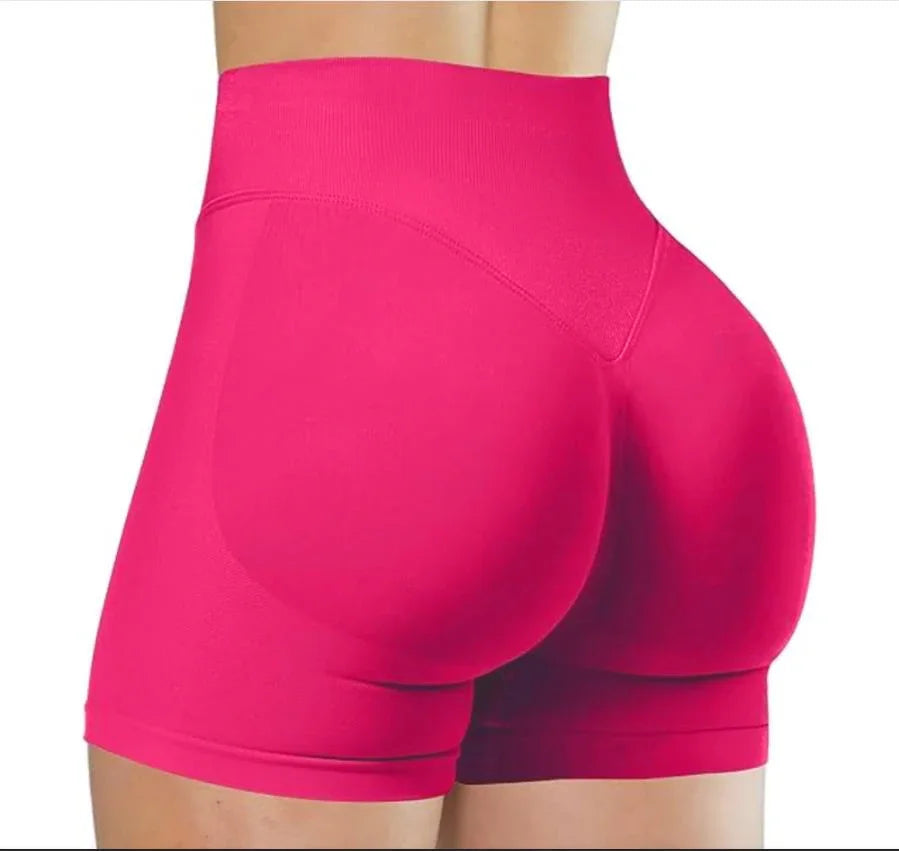 High Waisted Yoga Shorts