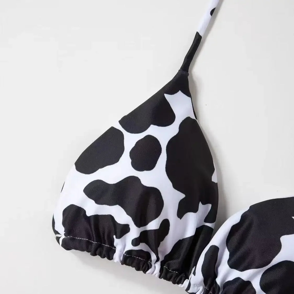 Bikini Set Cow Print