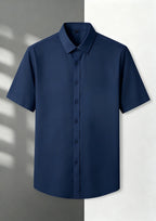 Short Sleeve Shirts Slim Fit