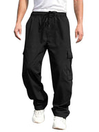 Loose Cargo Pants Drawstring Waist