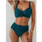 High-waist Split Swimsuit Bikini
