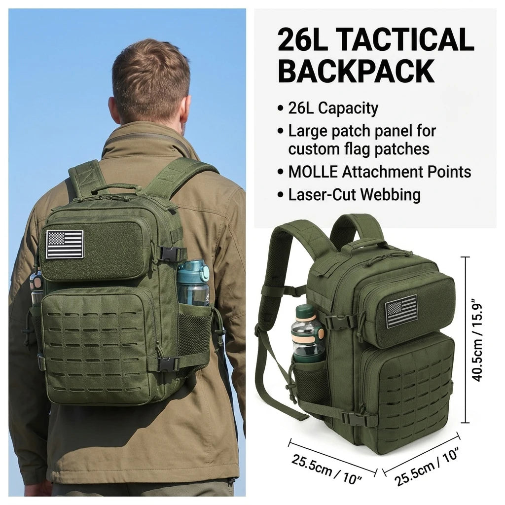 26L Tactical Backpack