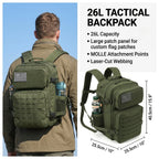 26L Tactical Backpack