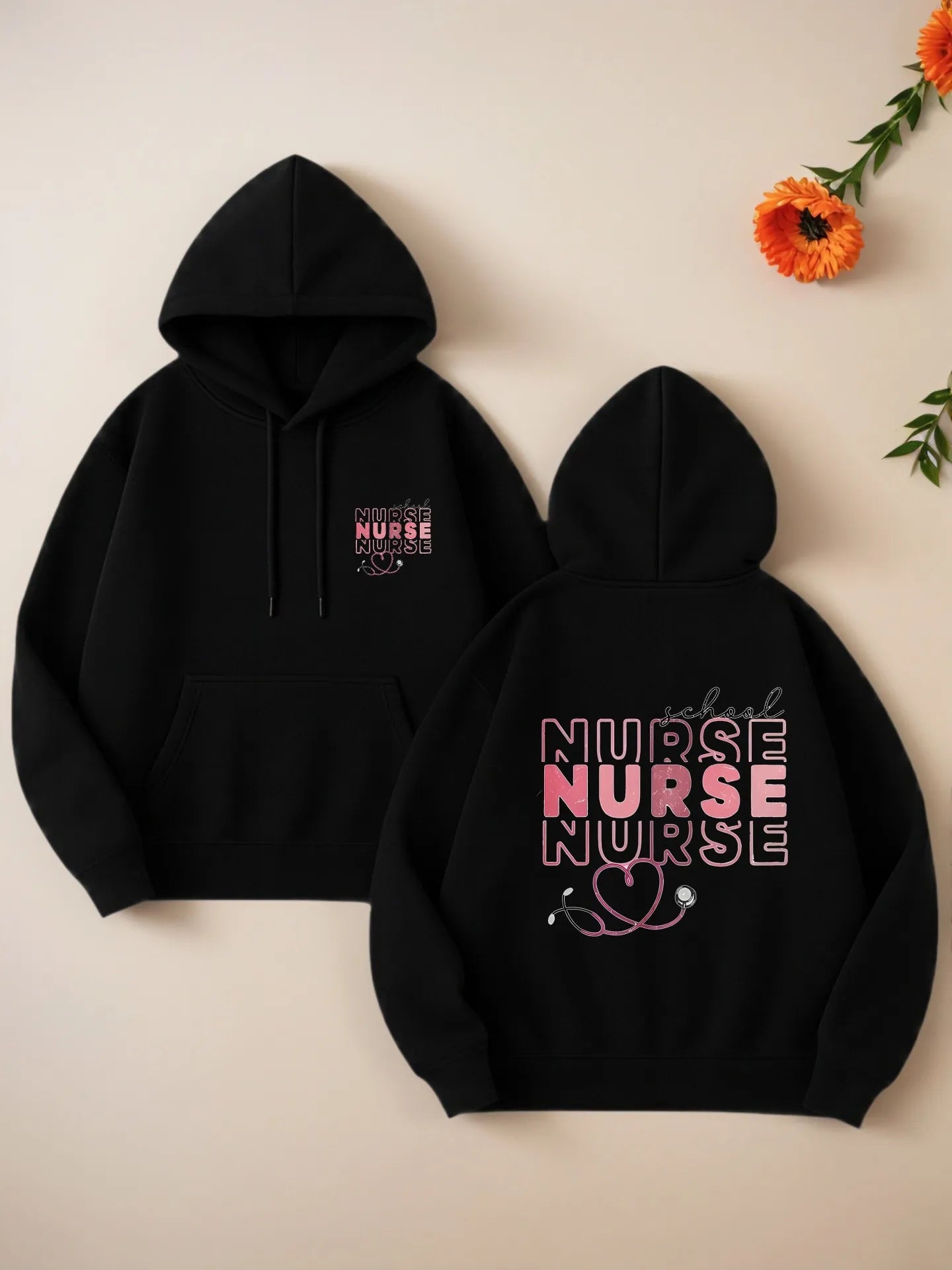 Nurse - Themed Graphic Hoodie