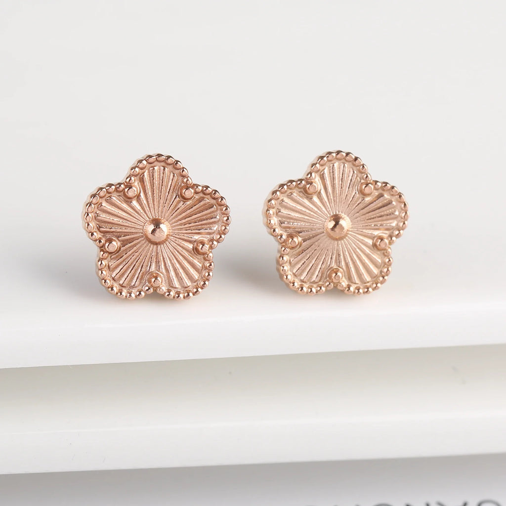 Stainless Steel Five Leaf Flower Petal