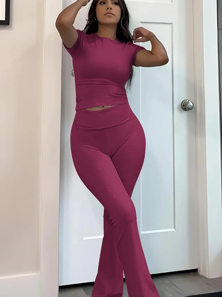 Two-piece Sports Leisure Yoga Set