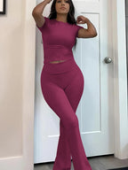 Two-piece Sports Leisure Yoga Set