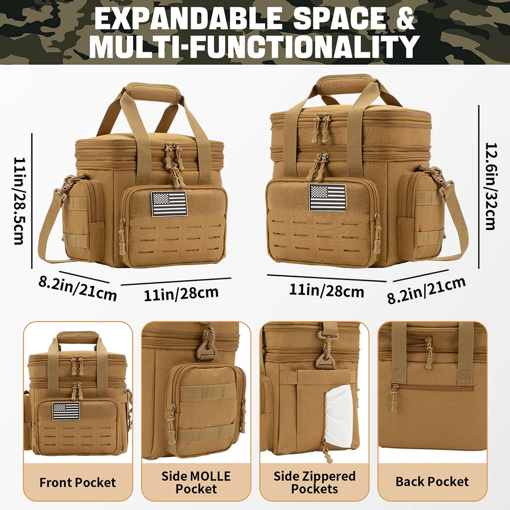 Tactical Lunch Box Expandable 18L Insulated