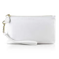 Genuine Leather Wristlet Clutch