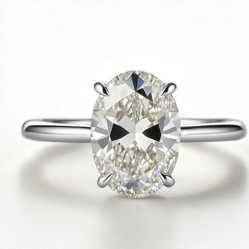Oval Diamond Ring