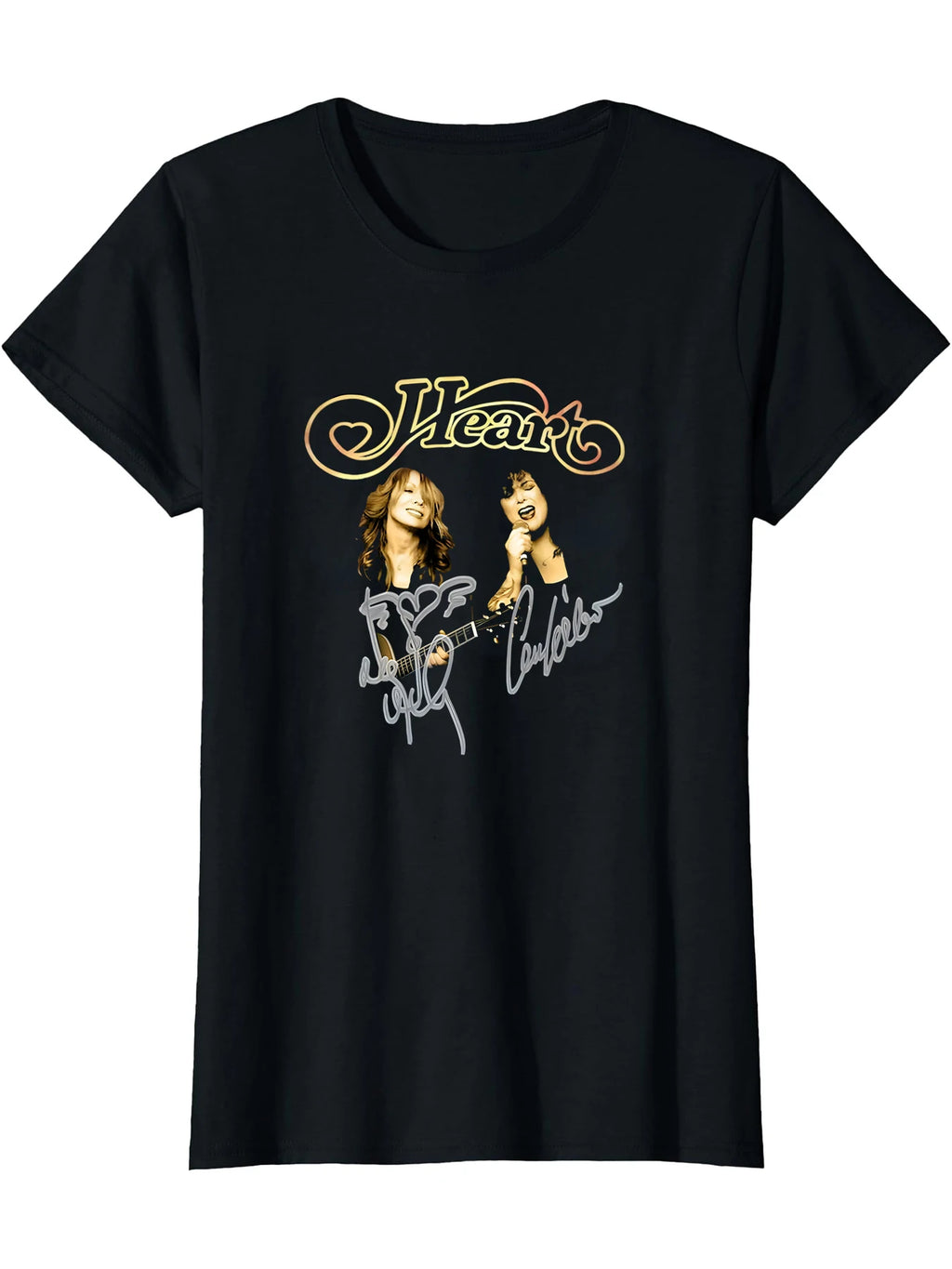 Heart Band Vintage Graphic T-Shirt