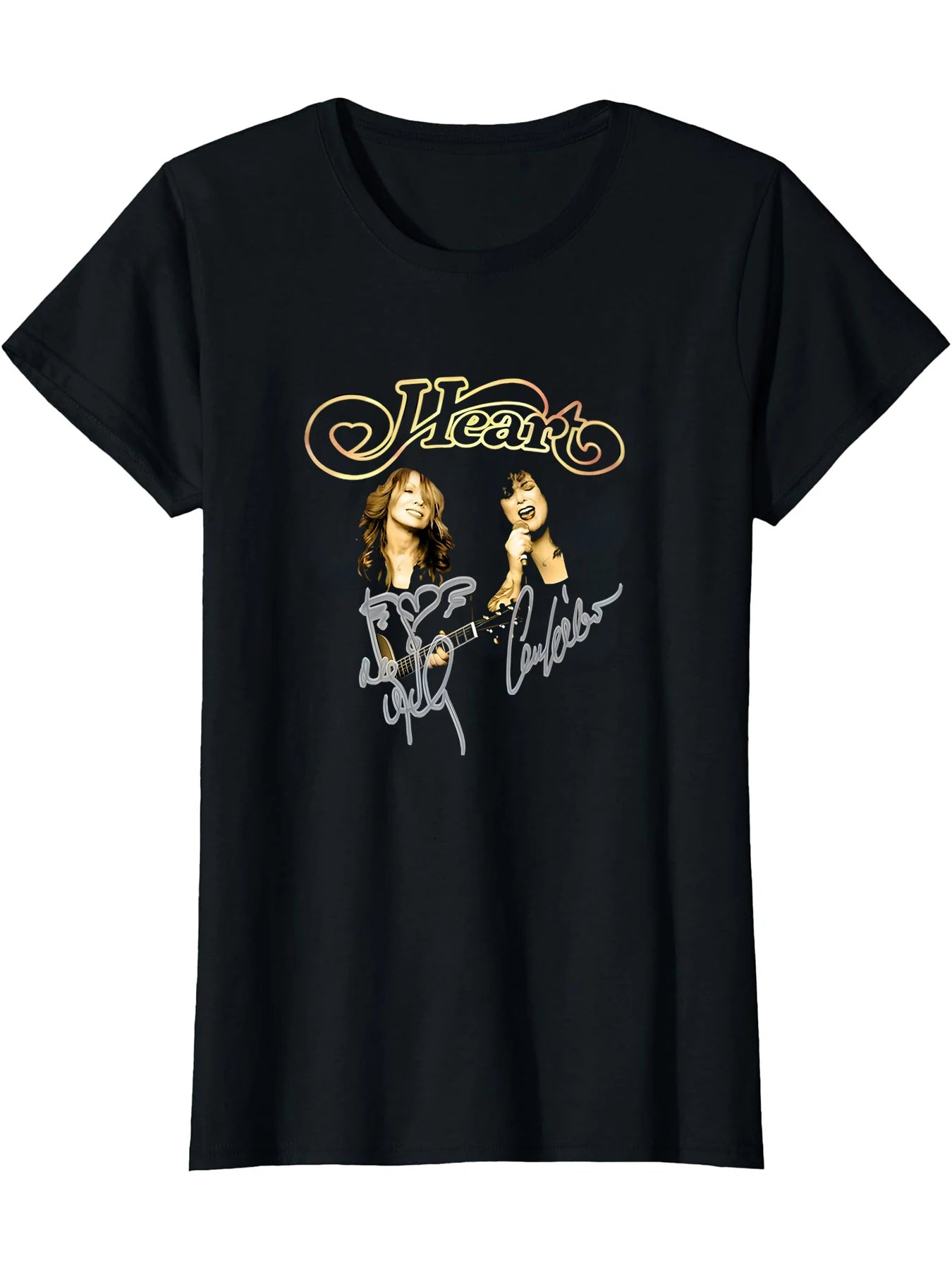 Heart Band Vintage Graphic T-Shirt