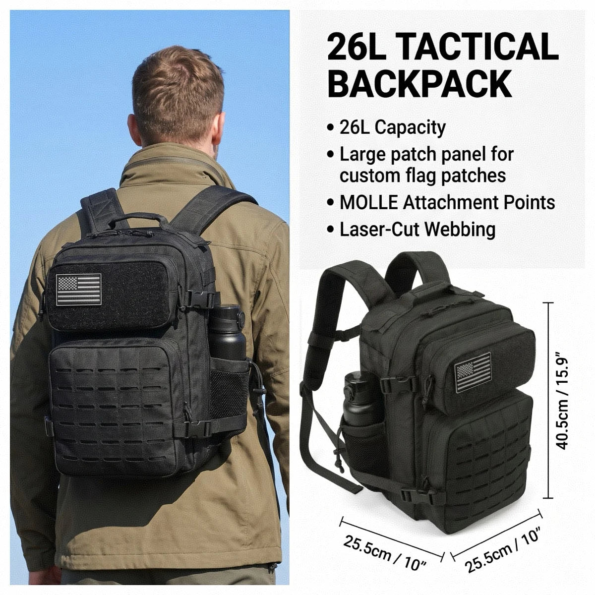 26L Tactical Backpack