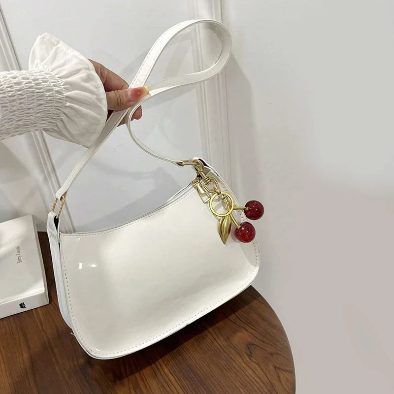 Cherry Pendant Shoulder Bag
