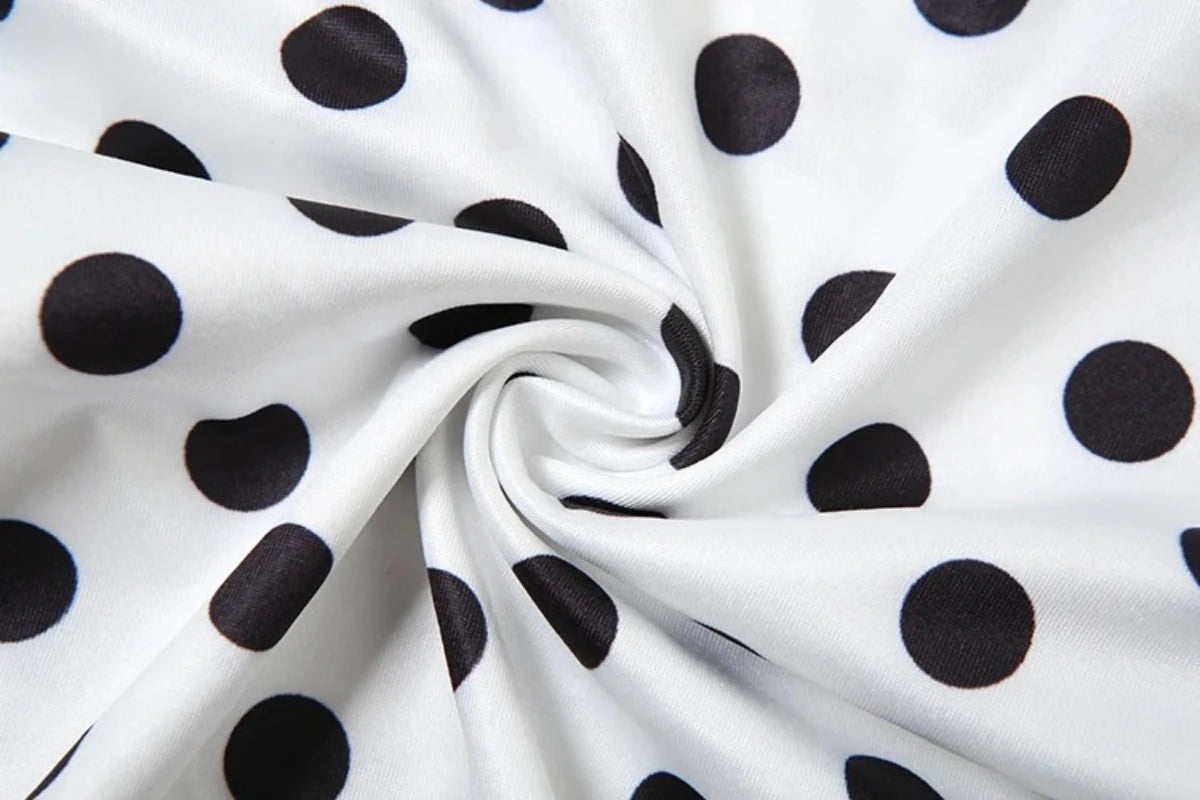 Polka Dot Halter Tank Top