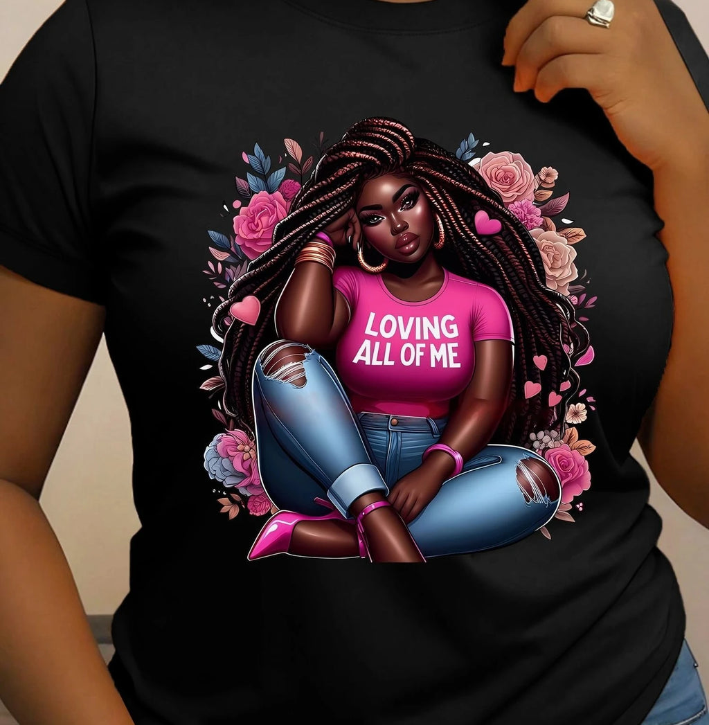 Retro High Street Short-sleeved T-shirt