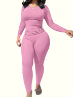 Long sleeves  and Leggings Set